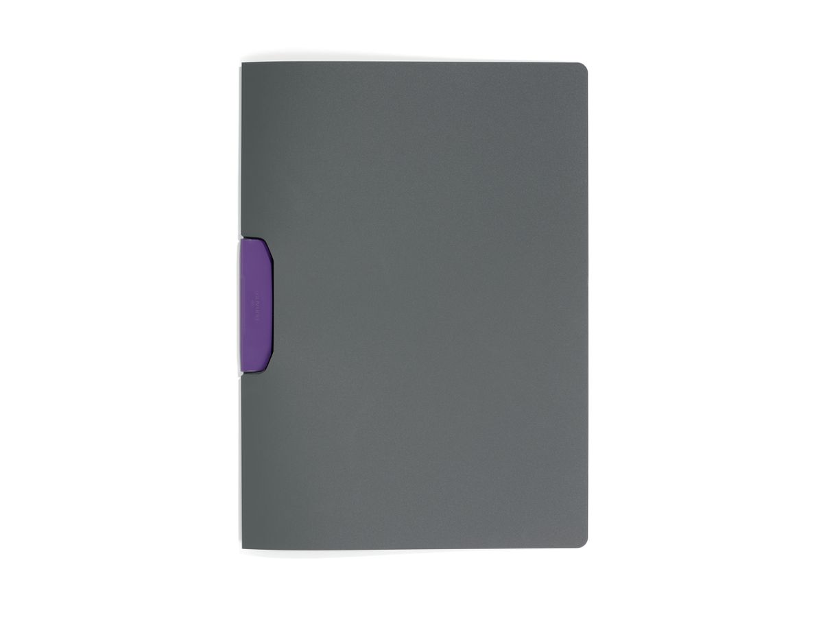 DURABLE Klemmappe Duraswing Color 230412 opak, Clip lila (4005546979601)