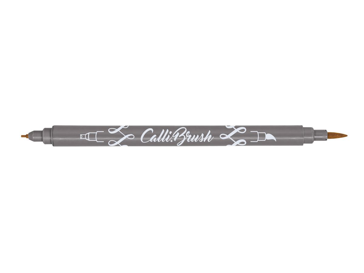 ONLINE Callibrush Pen Double Tip 2mm 19074/6 Maple (4014421190741)