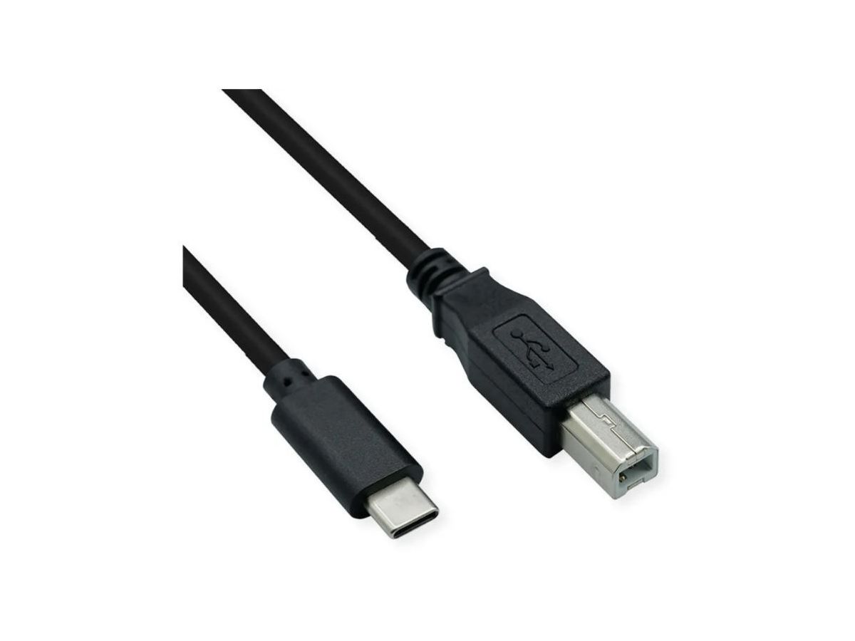 SCHOENENBERGER Cable USB-C to USB-B 90.002/11.02.8336 1.8m, USB 2.0 black (7611453370027)