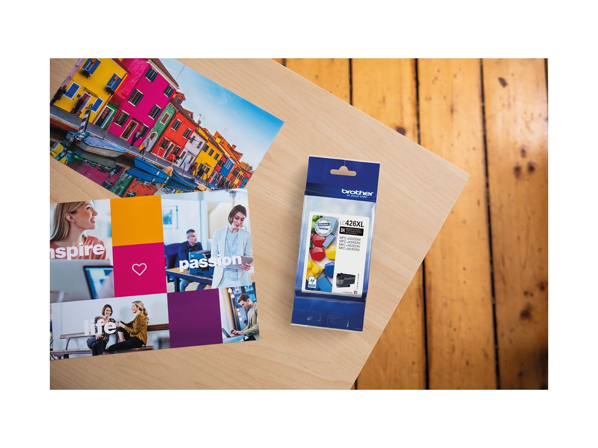 BROTHER Cart. d'inchiostro HY nero LC-426XLBK MFC-J4335 6000 pagine (4977766809511)