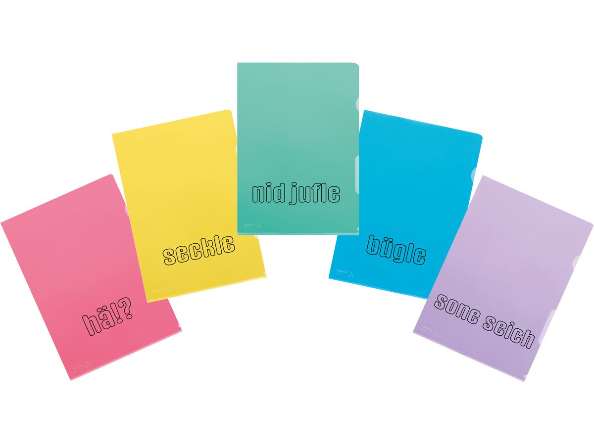 KOLMA Sichtmappe Fashion Bärn 59.902.19 A4 assortiert 10 Stück (7611967591857)