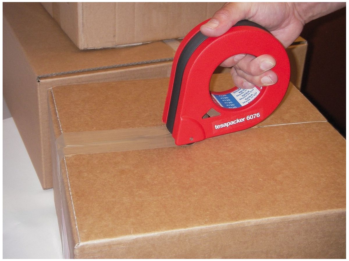 TESA Abroller 50mm×66m 607600001 orange (4042448203854)