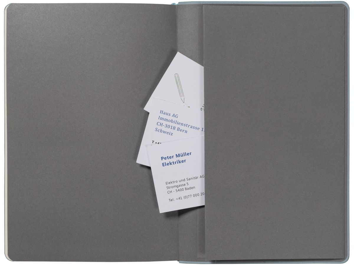 KOLMA Notizbuch Smooth A5 06.440.01 doted, grün 144 Blatt (7611967060711)