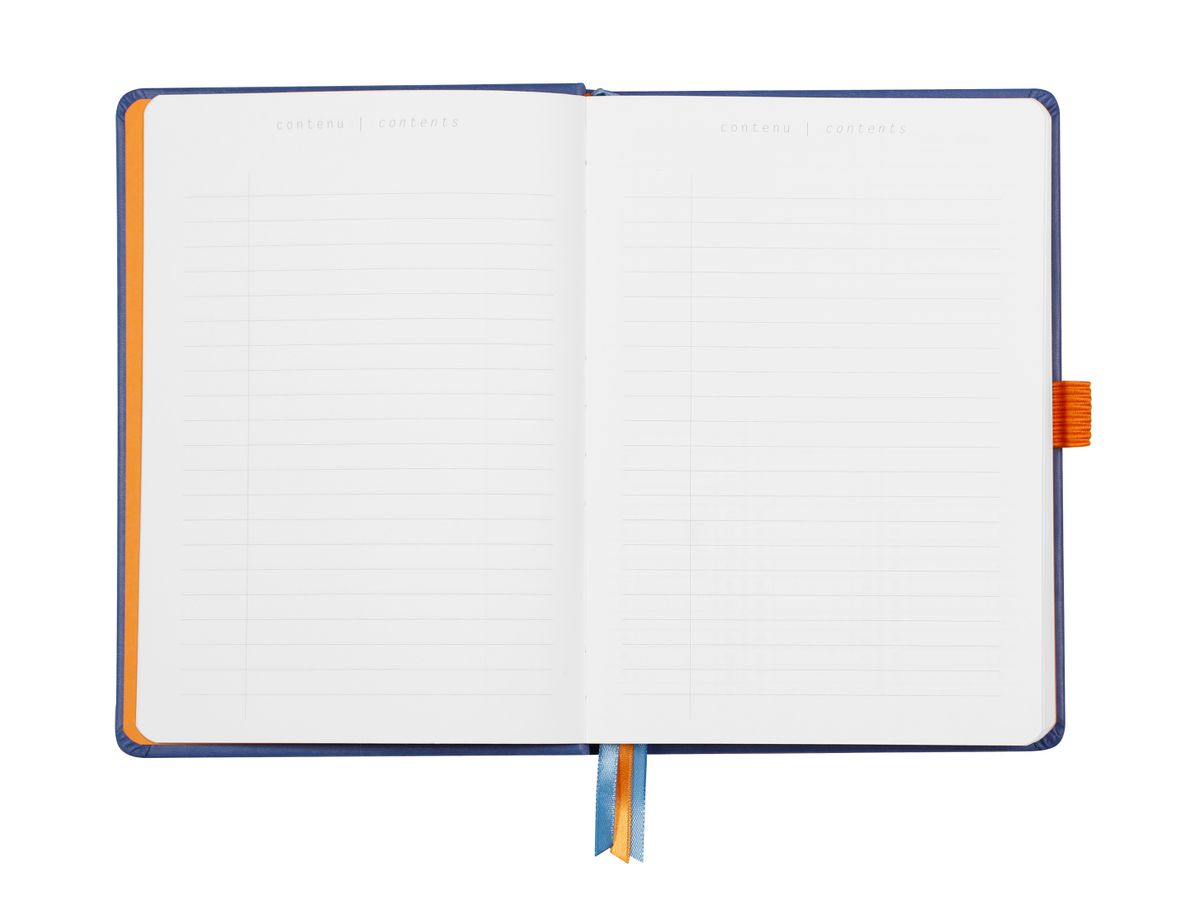 RHODIA Goalbook Taccuino A5 118577C Hardcover blu zaffiro 240 f. (3037921185773)