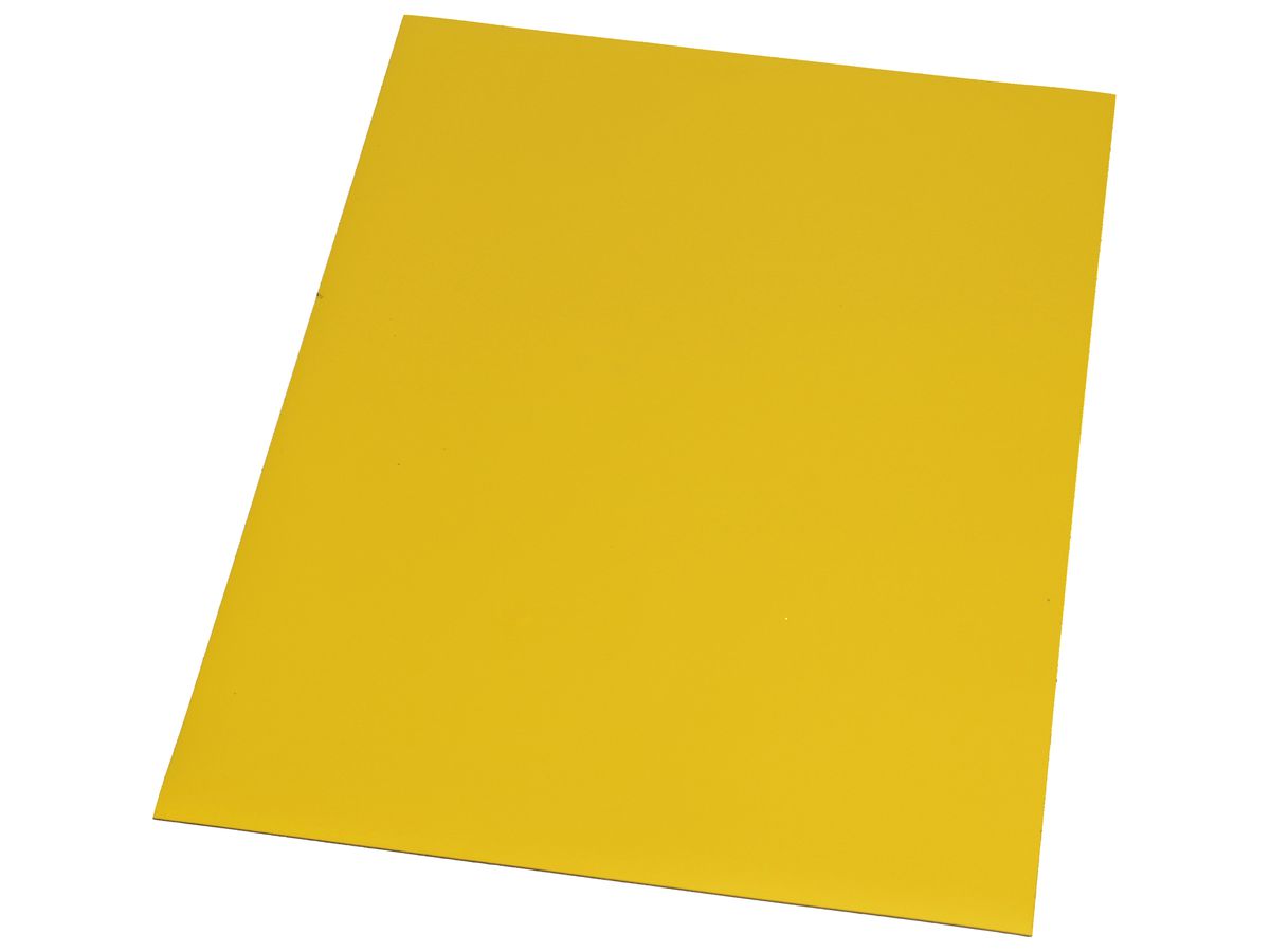 BOOFFICE Plaque magnétique 200x295mm BPM 2029.04 jaune (7640114620874)