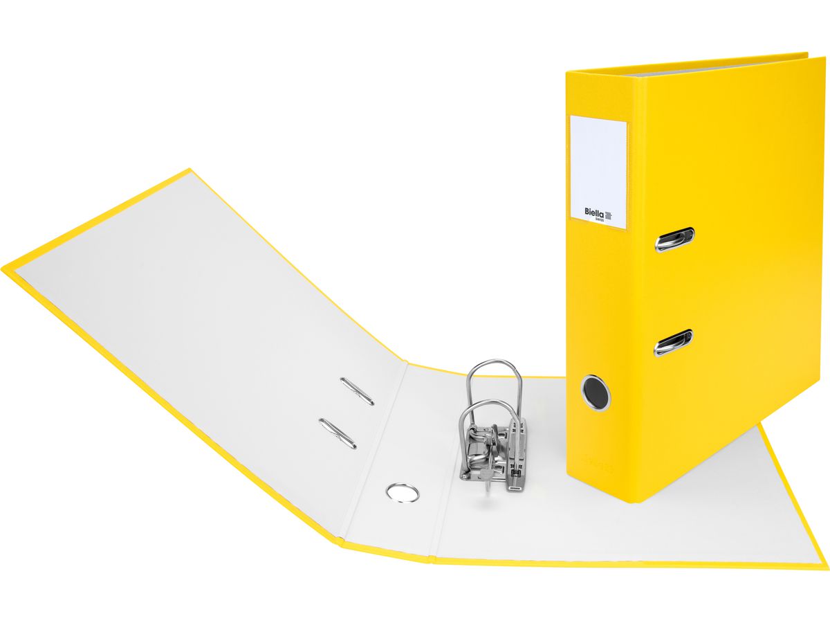 BIELLA Classeur Plasticolor 7cm 10740720U jaune A4 (7611365200955)