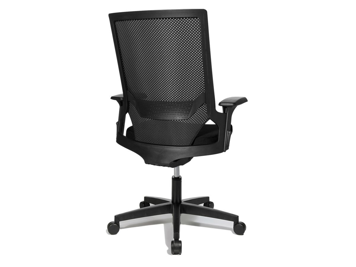 TOPSTAR Sedia da ufficio AU100AT20SOMO Autosyncron 1, nero/nero (4014296962108)