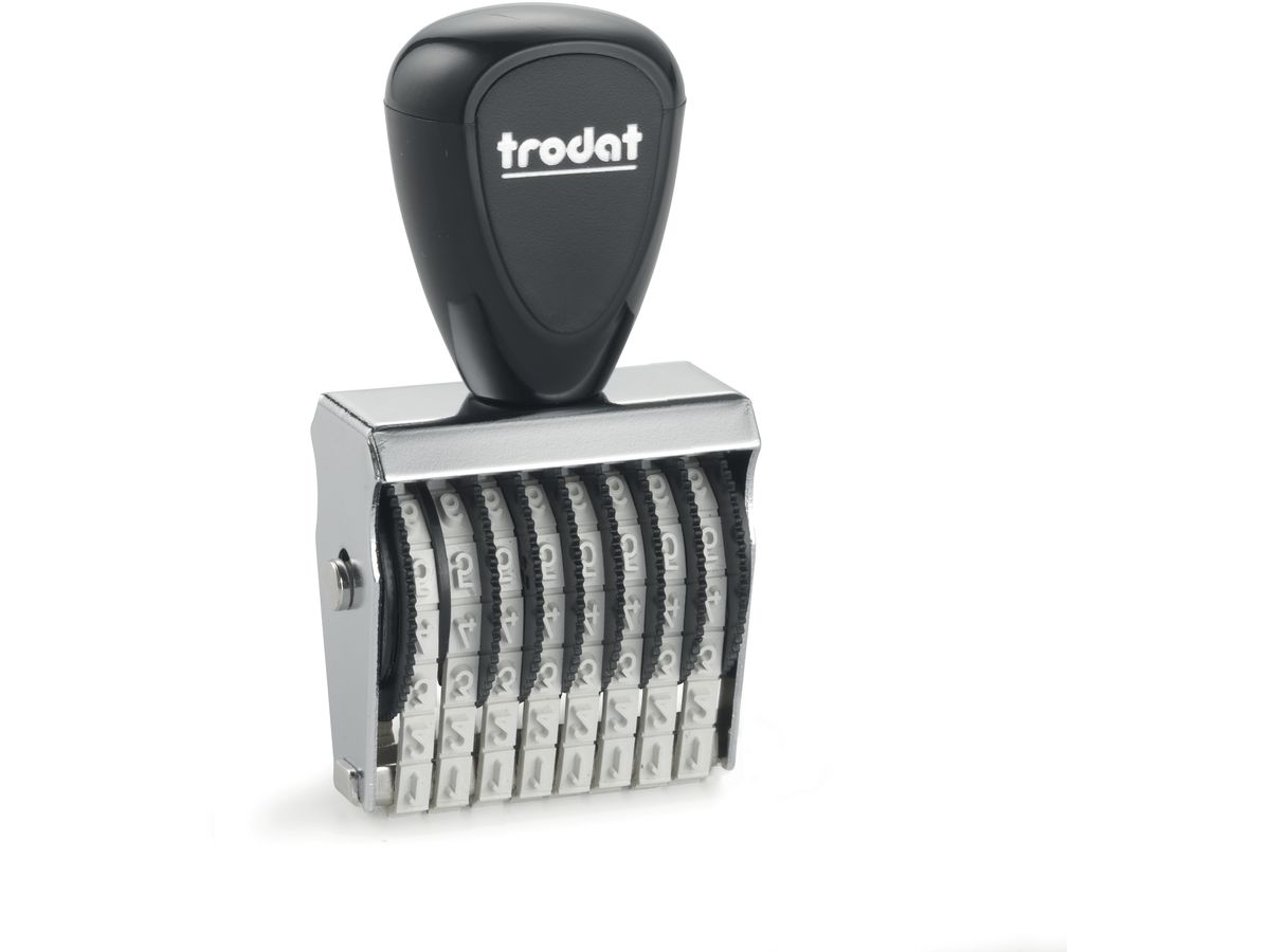 TRODAT Timbro testo 1538 8 cifre 3mm (0092399548096)