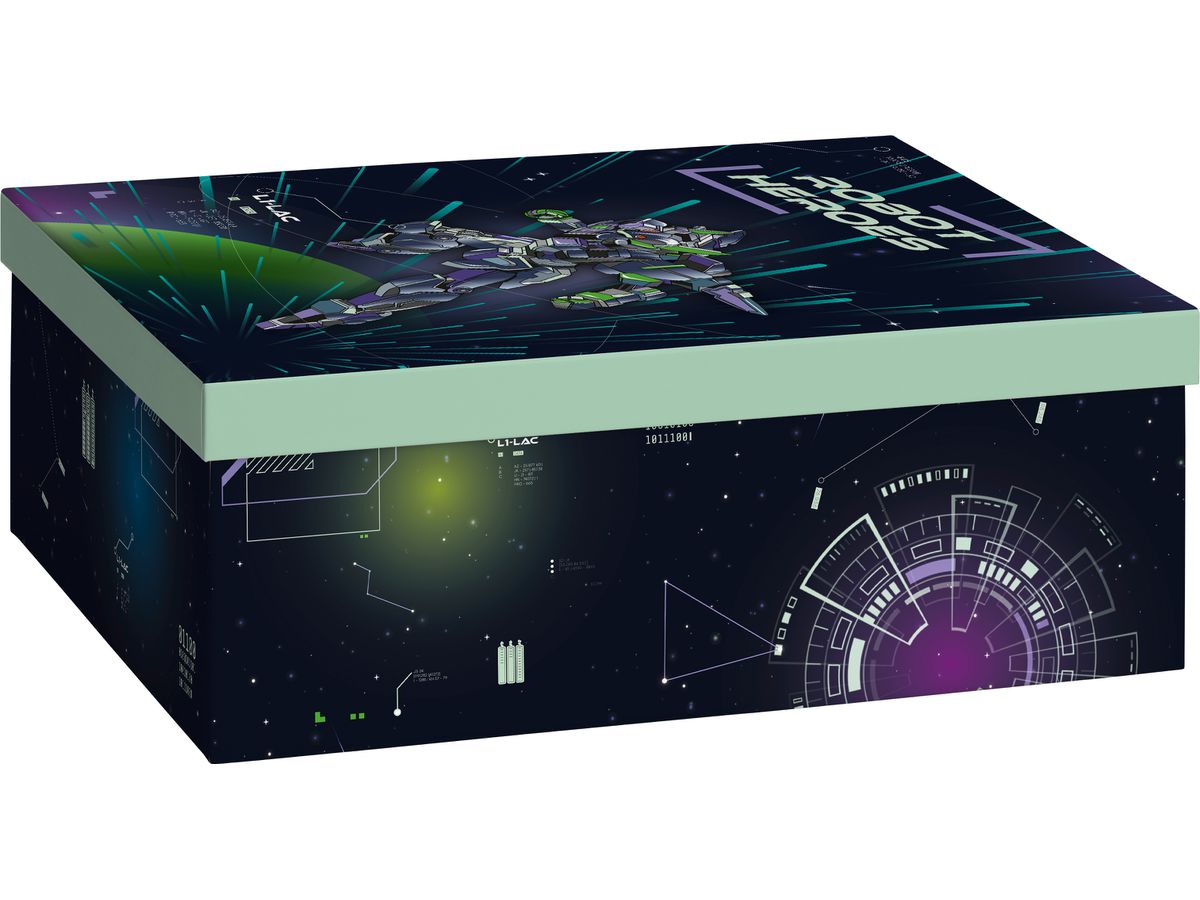 STEWO Geschenkbox Robot 2551517742 blau 24x33x12cm (7630050886069)