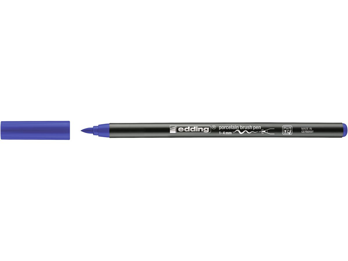 EDDING Porcellana Marker 4202 1-4mm E-4200 blu (4004764927869)