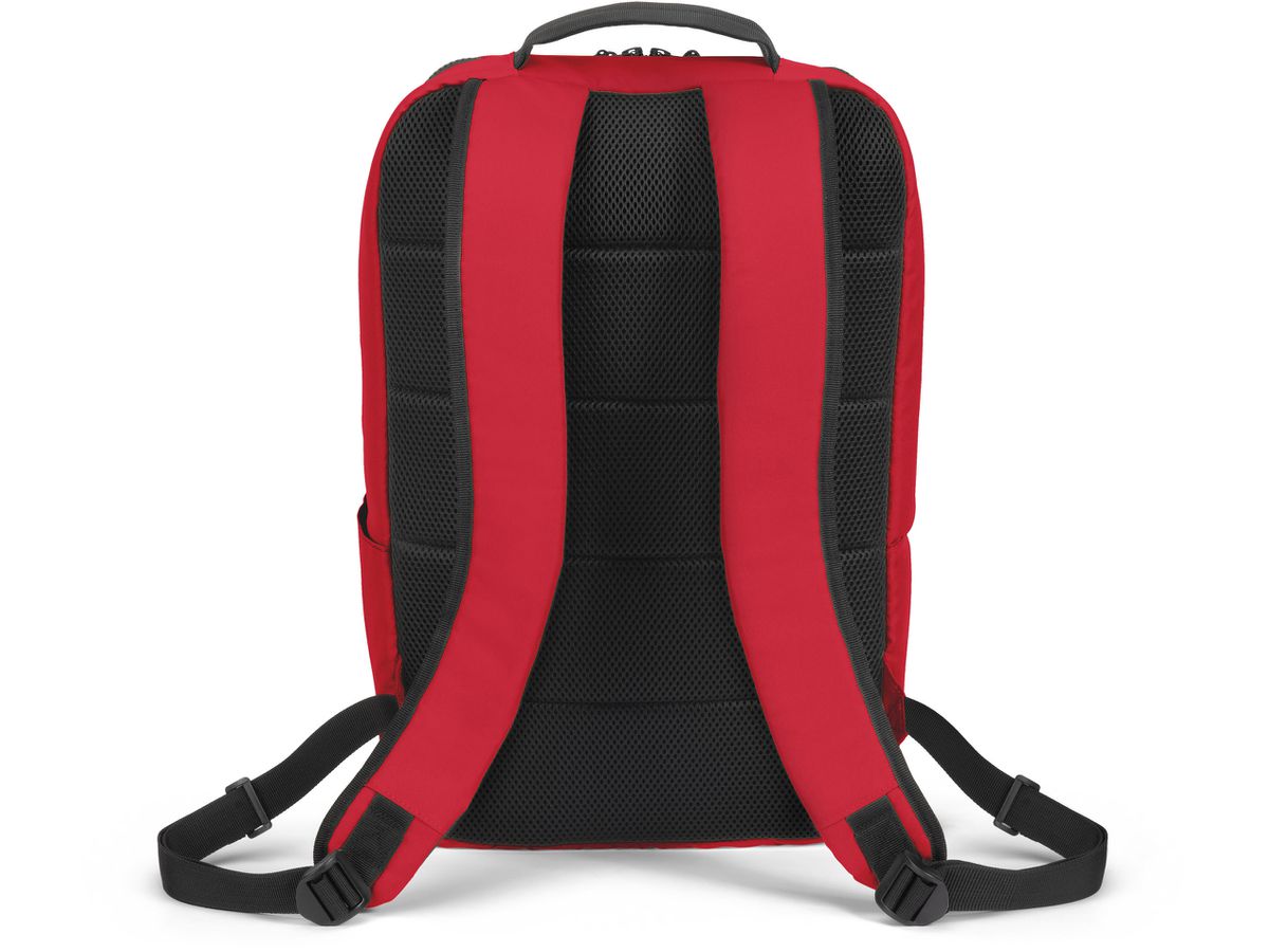 DICOTA Backpack COMMUTER D32121-RPET 13-16 inch Red (7640239422193)