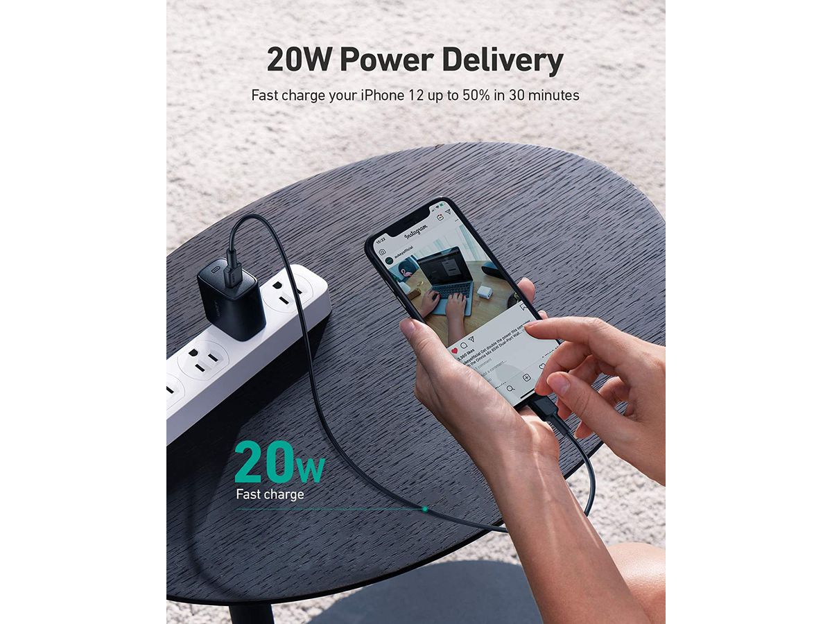 AUKEY Swift 20W PD Wall Charger PA-F1S black (0608119200306)