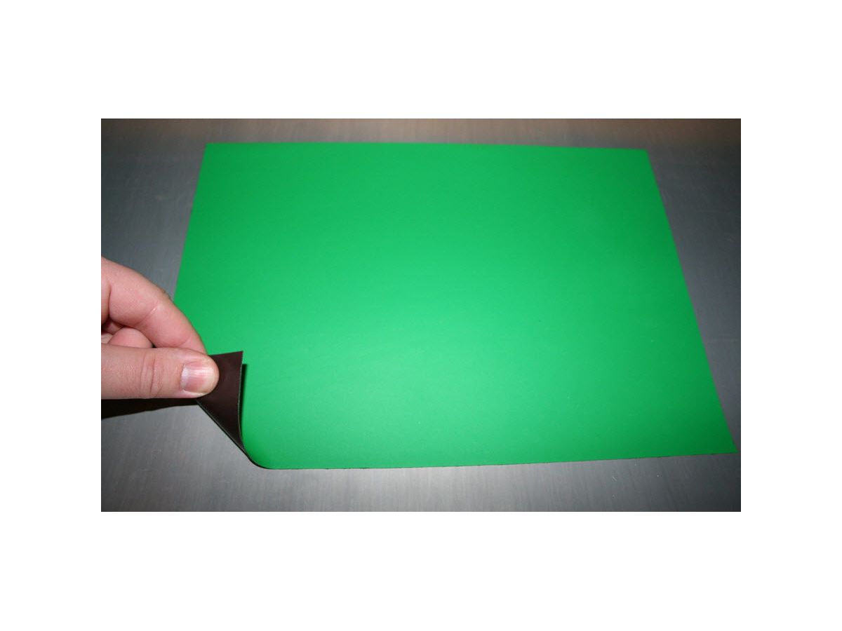 MAGNETOPLAN Papier magnétique A4 1266005 vert (4013695008219)