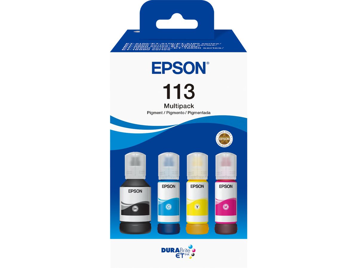 EPSON Multipack Tinte 113 CMYBK T06B640 EcoTank ET-5150/5170 4-color (8715946736518)