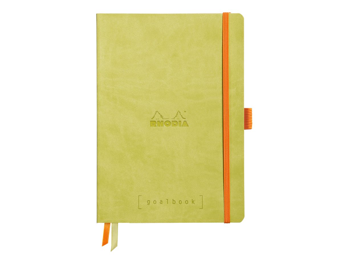 RHODIA Goalbook Carnet A5 117575C Softcover vert anis 240 f. (3037921175750)