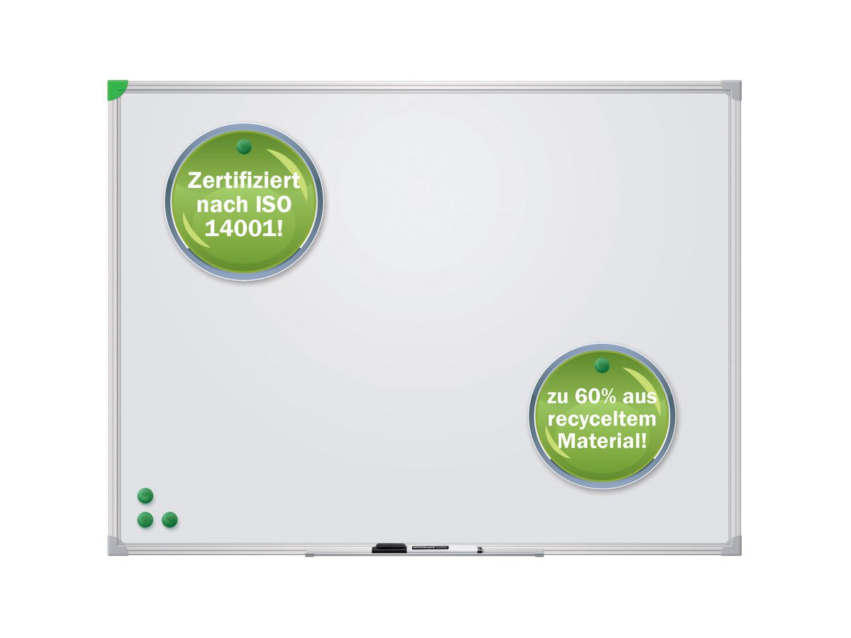 FRANKEN Schreibtafel 60x80 cm SC916080 U-Act!Line, Stahl, lackiert (4016946221634)