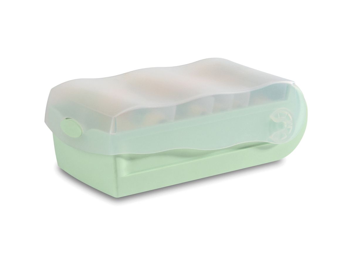 HAN Karteibox Croco A8 998-805 pastellgrün 9.7x6.7x19.1cm (4012473121331)