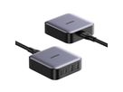 UGREEN USB Desktopcharger Nexode 90747 65W,2xUSB-A+USB-C, Black (6957303897476)