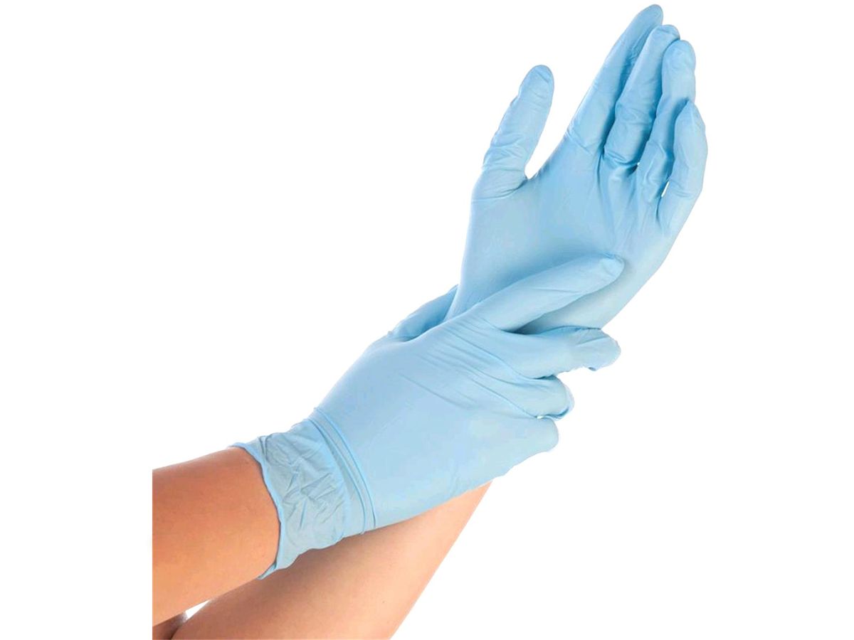 NEUTRAL Einweghandschuhe Nitril XL 33442 blau 100 Stück (5703538396250)
