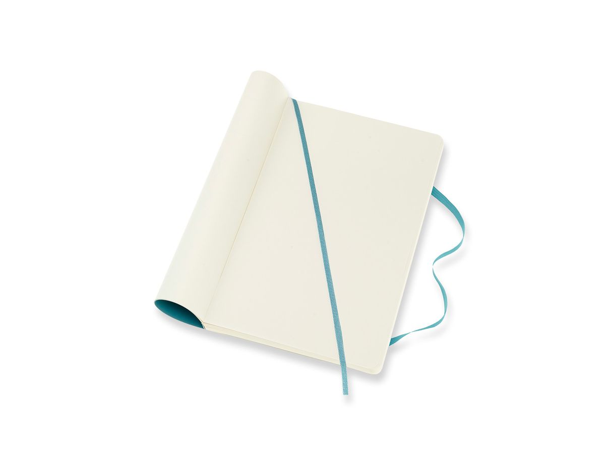 MOLESKINE Notizbuch L/A5 715529 Blanko, SC, Riff Blau (8058341715529)