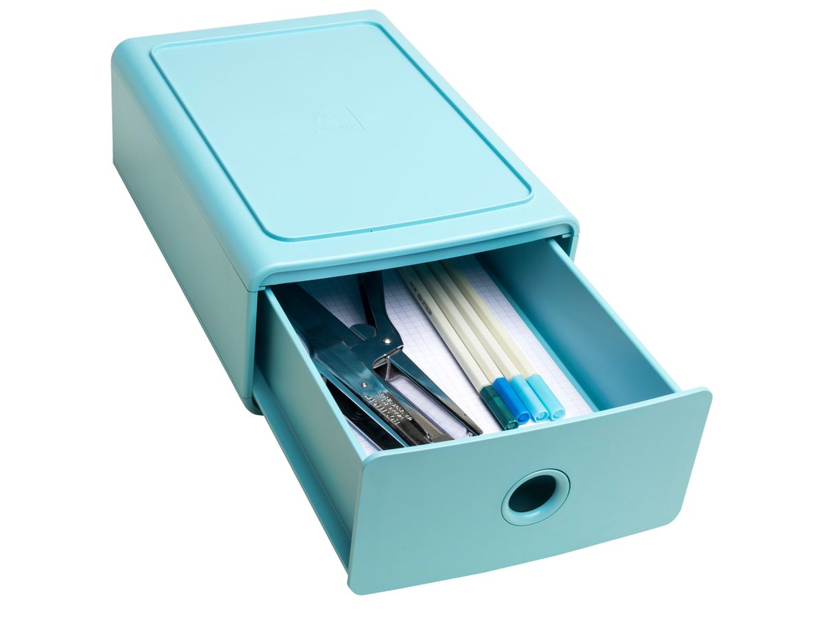 EXACOMPTA Cassettiera SKANDI A5+ 315433D Tiny Box, 1 scomp., blu (9002493715431)
