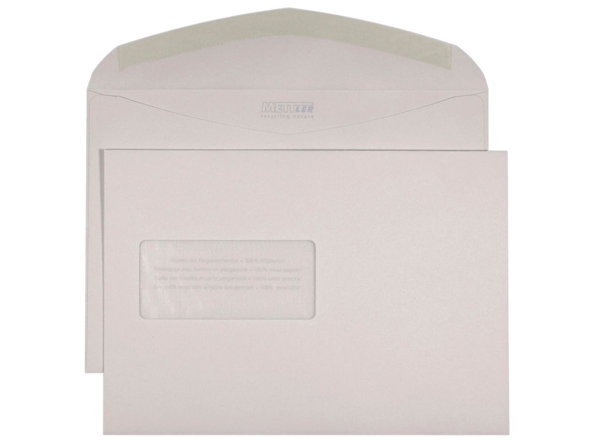 METTLER Couvert Fenster links C5 8155 120g, recycling 500 Stk. (7640126061368)