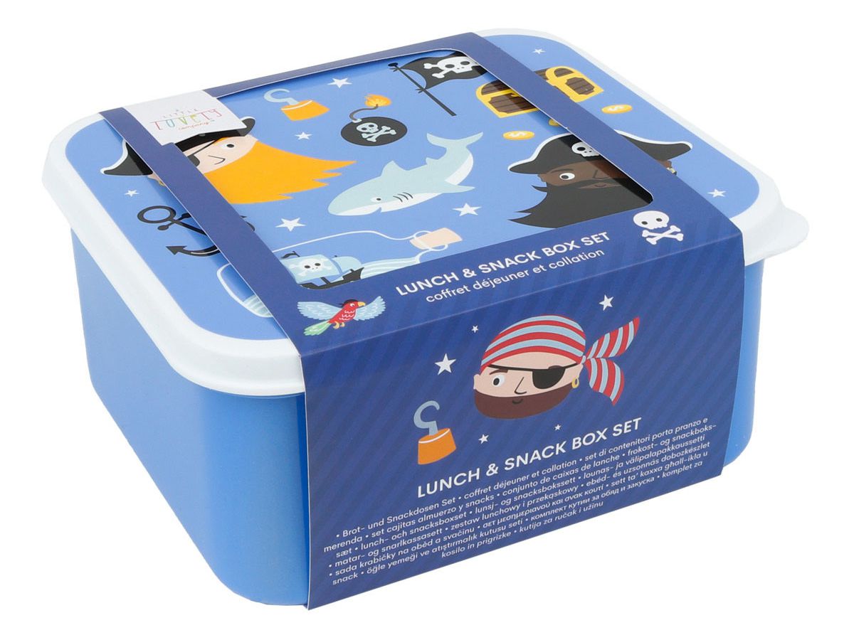 ALLC Lunch & Snackbox Set SBSEPI80 Pirates (8719715004303)
