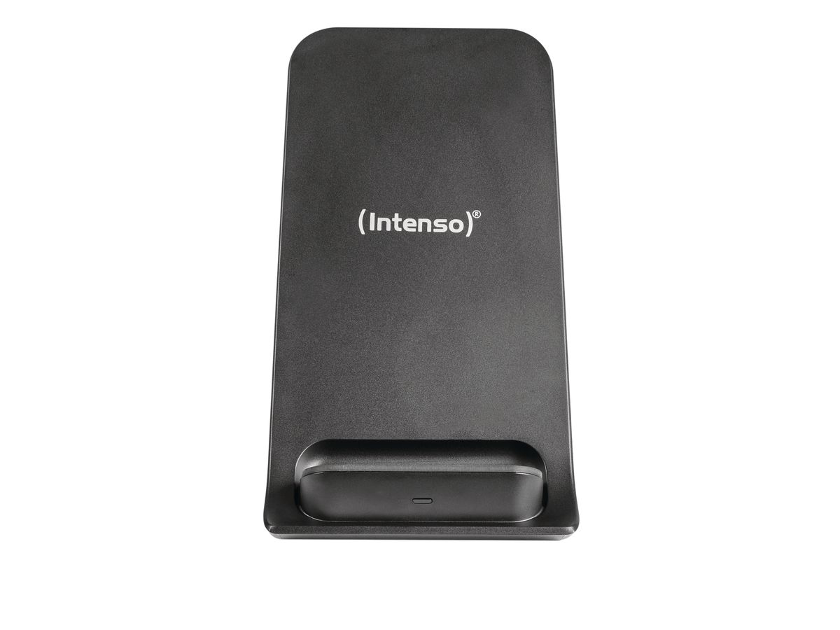 INTENSO Wireless Charging Stand BS13 7410621 Qi-certified, 3 in 1 black (4034303032617)