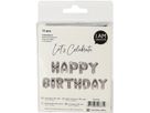 I AM CREATIVE Folienballon,Birthday 35cm 6010.91 silber (7611983208319)