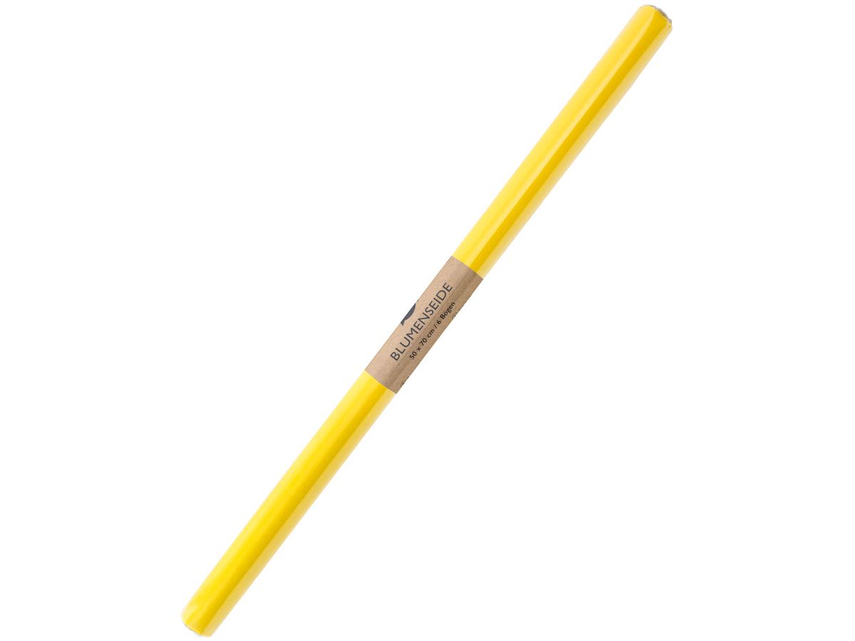 I AM CREATIVE Seidenpapier 4073.02 50x70cm, zitronengelb (7611983202119)