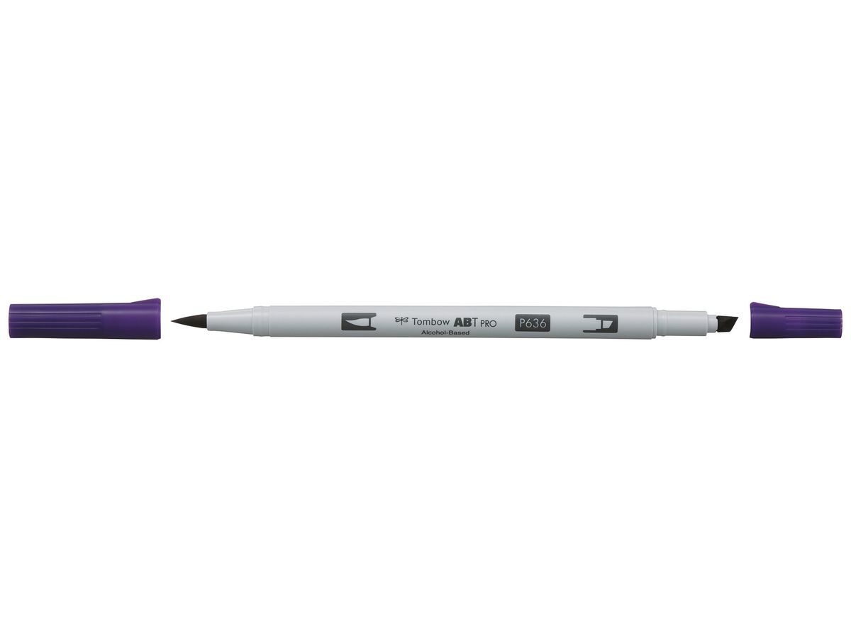 TOMBOW Dual Brush Pen ABT PRO ABTP-636 imperial purple (4901991648492)