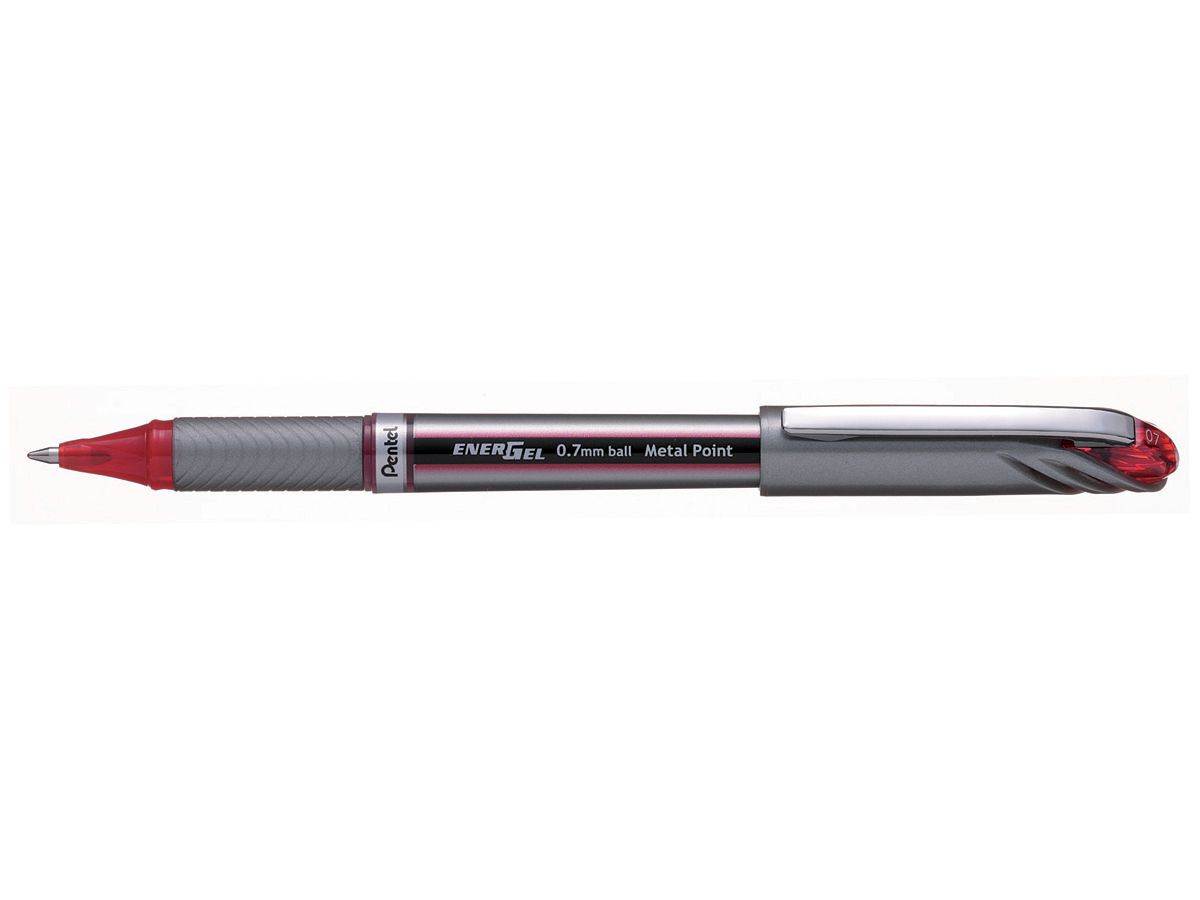 PENTEL EnerGel Metal Point 0.7mm BL27-BX rouge (0072512235430)
