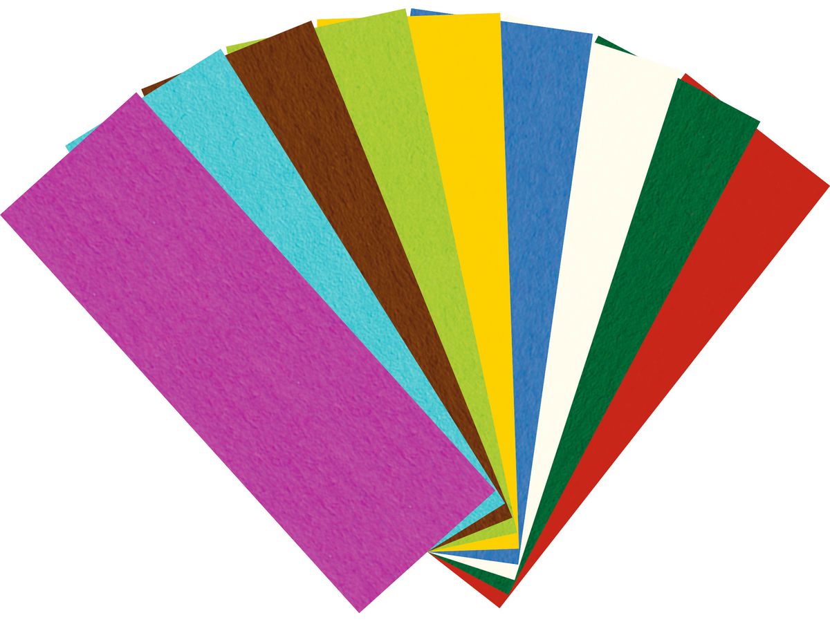 URSUS Tonzeichenpapier-Block A4 2134699SE 130g, intensiv 20 Blatt (4008525153573)