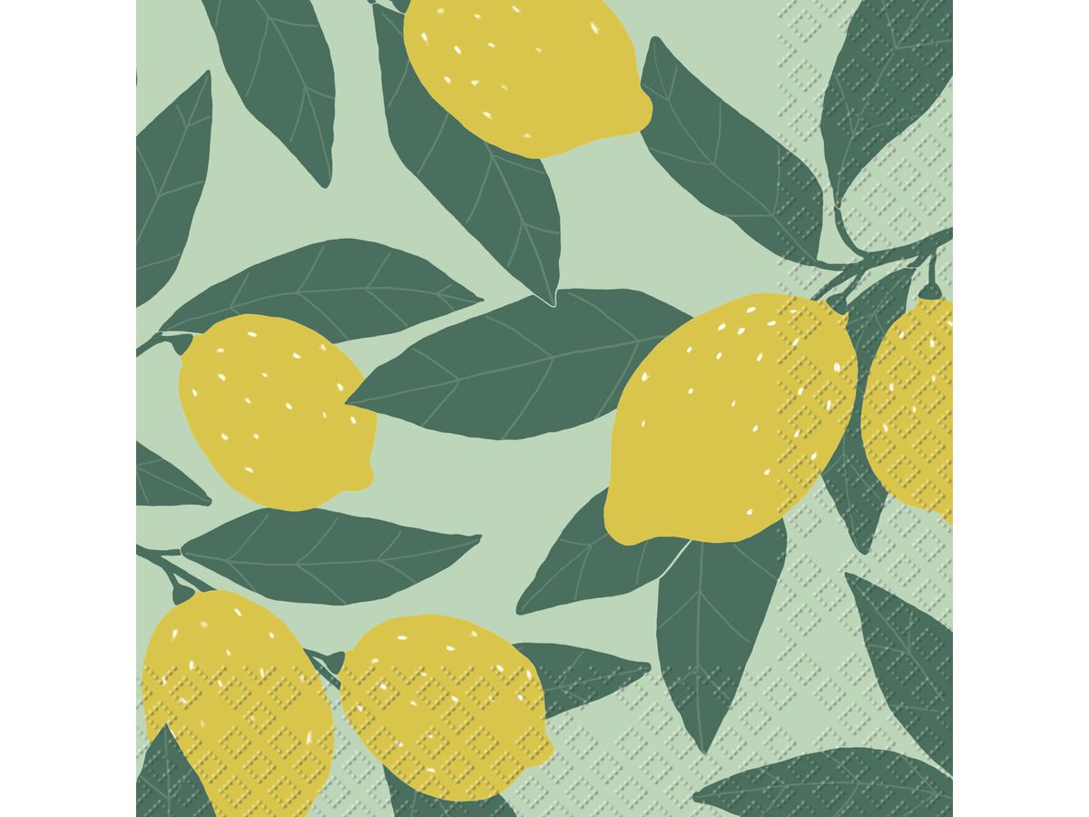 STEWO Serviettes Ilse 2572528845 vert 33x33cm (7630050871775)