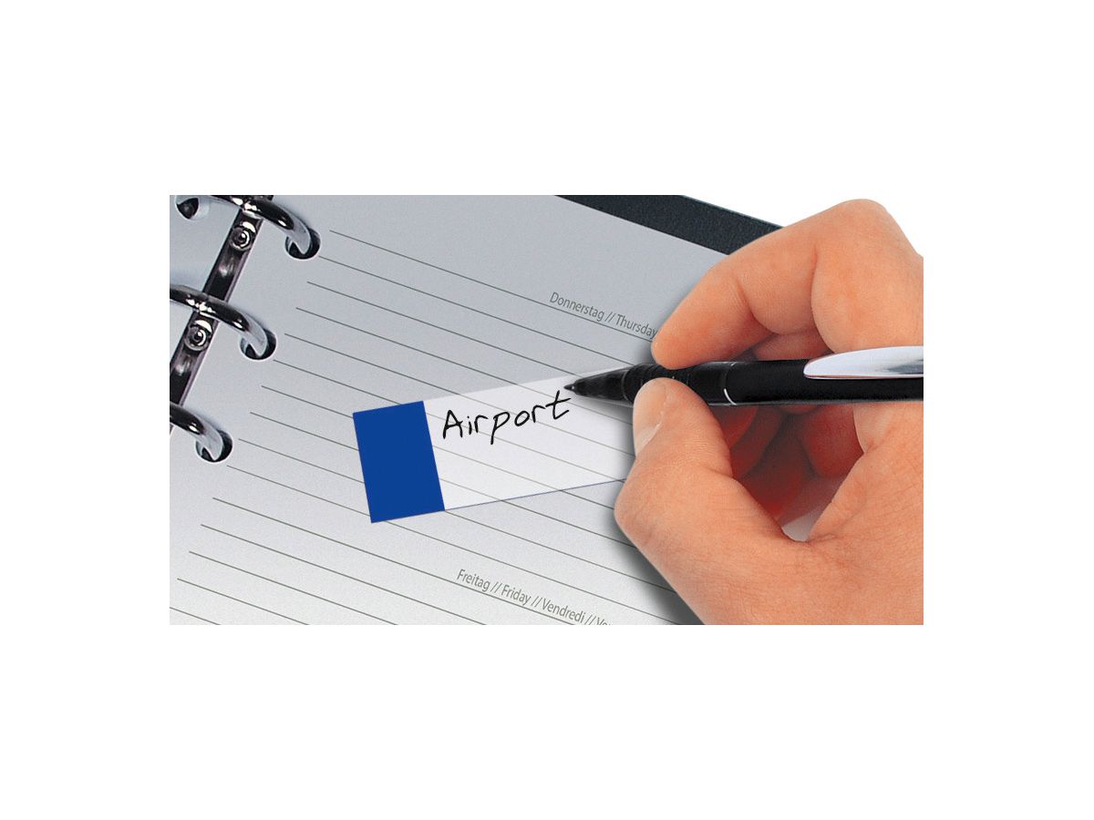 SIGEL Haftnotizen Transp. 20x50mm HN670 4-farbig ass. 4 x 40 Streifen (4004360934452)