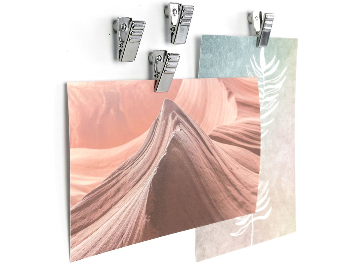 TRENDFORM Magnet-Clip CLIPPER GK8017 4 Stk. 25mm, chrom (7640111239543)