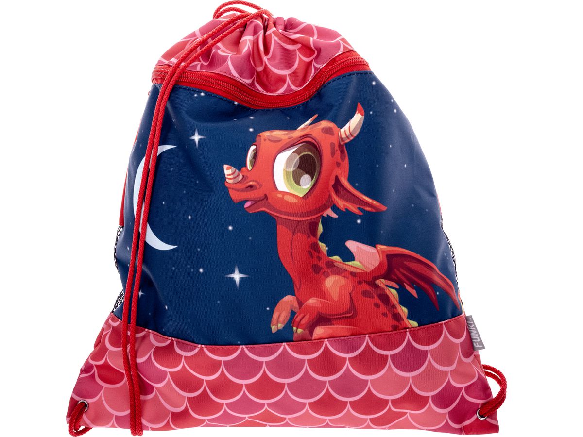 FUNKI Sac de sport Ruby Dragon 6030.04 multicolor 36x42cm (7611468084872)