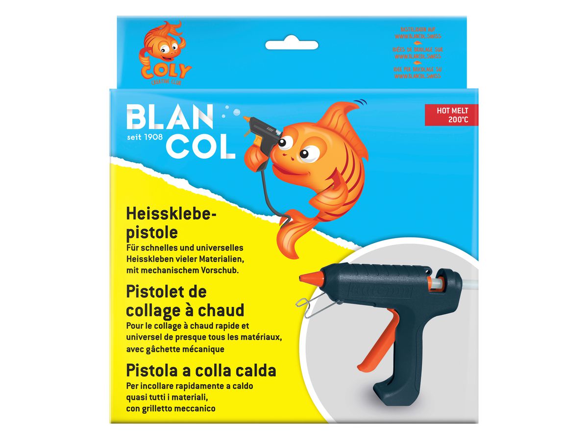 BLANCOL Heissklebepistole 32405 PROFI mit 2 Stick (7610067324051)
