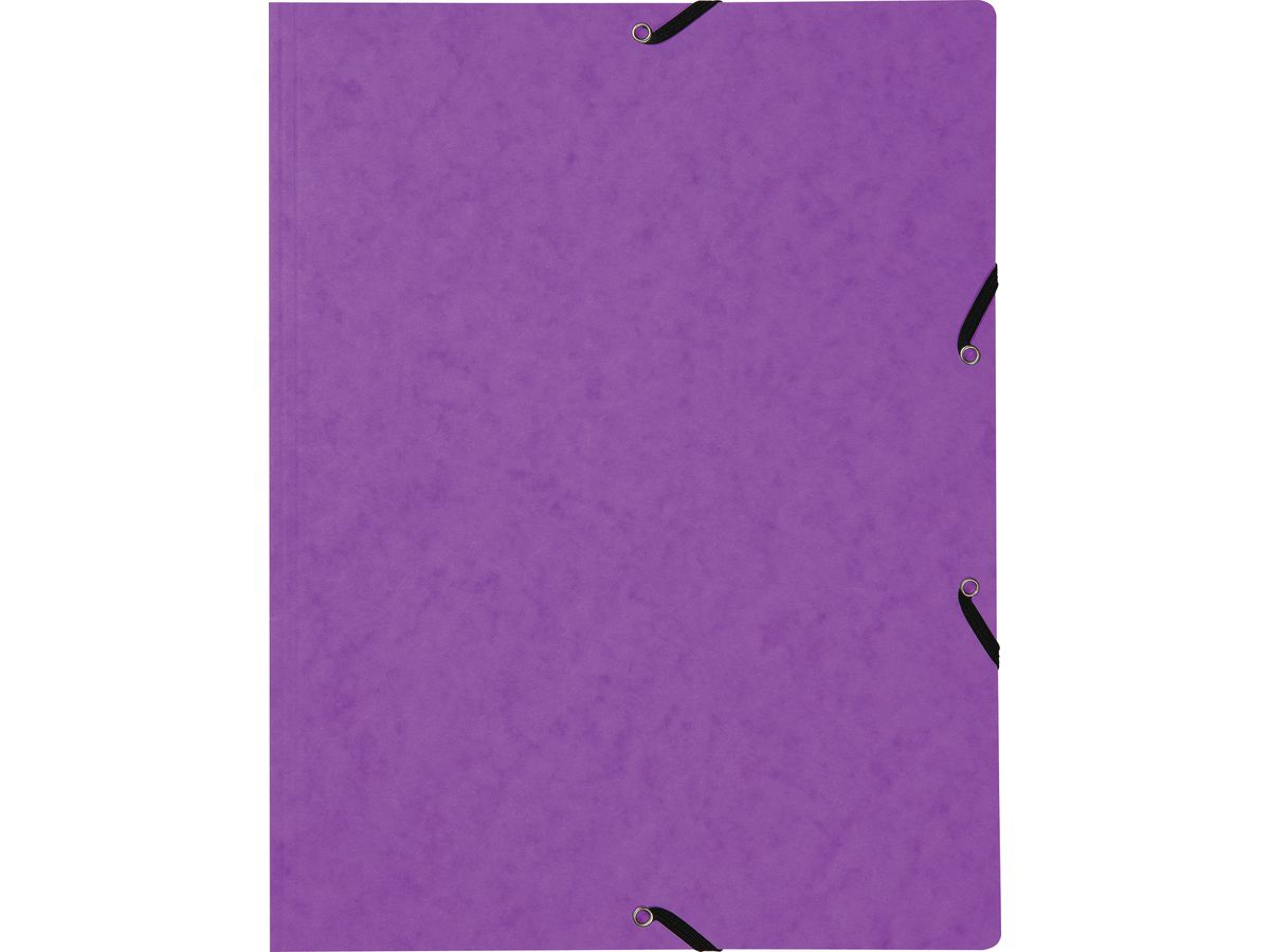BIELLA Gummibandmappe A4 17840142U violett, 355gm2 200 Bl. (7611365426171)