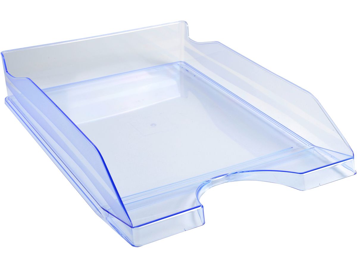 EXACOMPTA Briefkorb Ecotray A4+ 12310D blau-transp. (9002493115460)