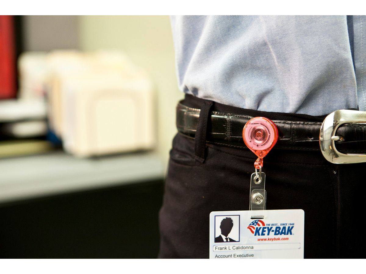 RIEFFEL SWITZERLAND Badgehalter KB MBID ROT rot (0088056014448)