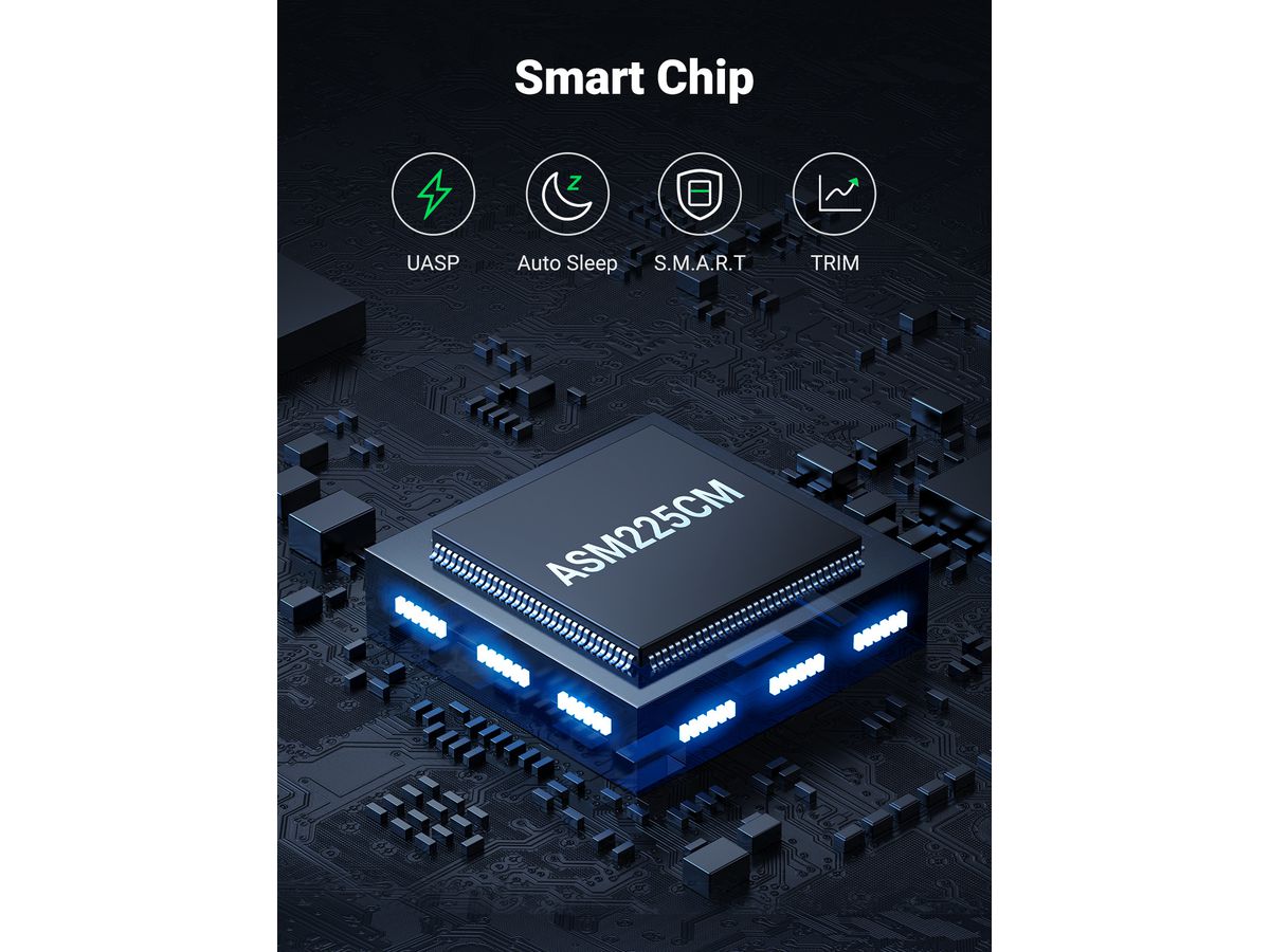 UGREEN SATA Hard Driver Enclosure 30847 USB 3.0 to 2.5 (BB) (6957303838479)