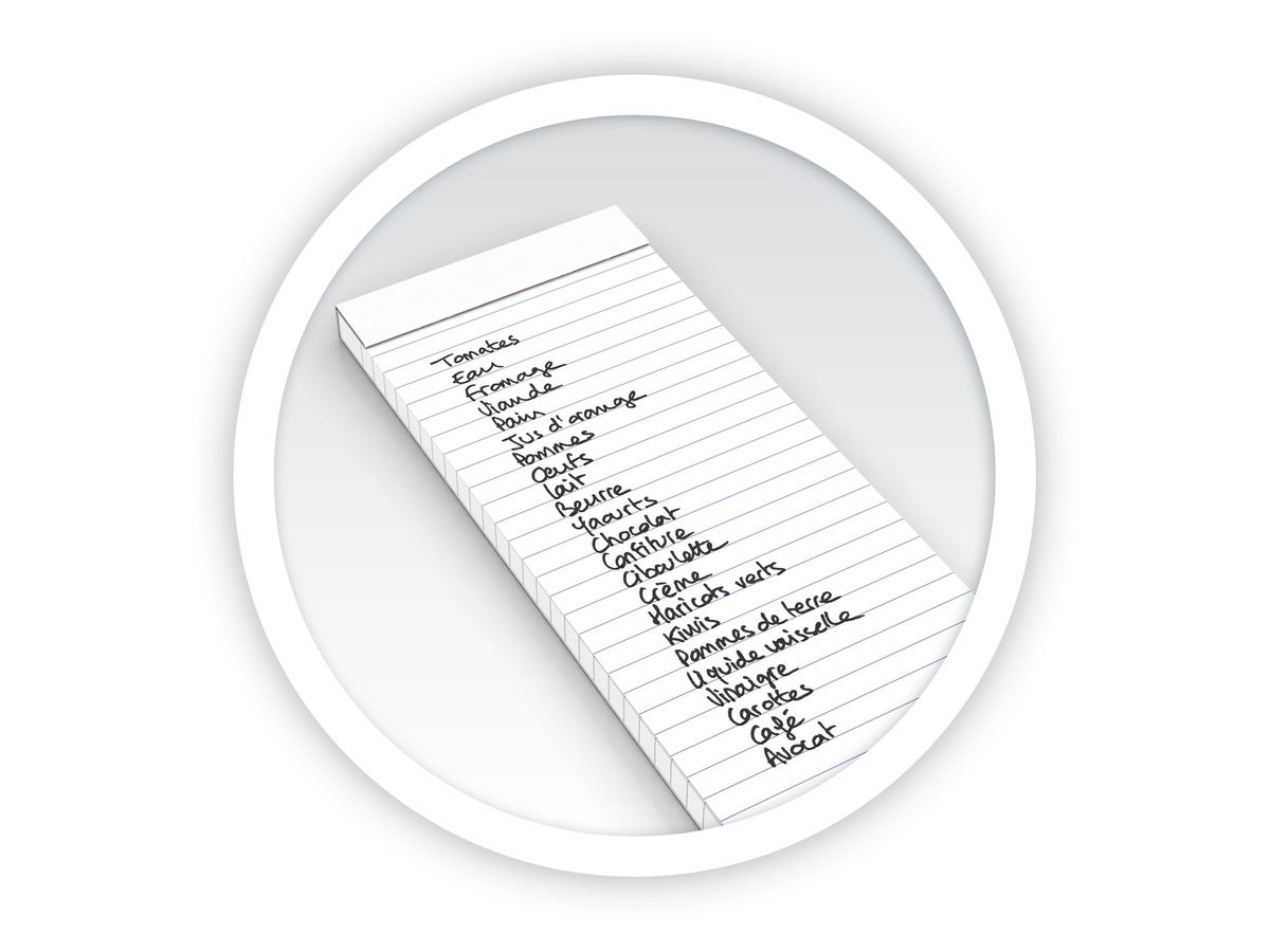 OXFORD Shopping Planer ForMe 7.4x21cm 400111054 3 disegni, rigato 90g 4 fogli (3020120131535)