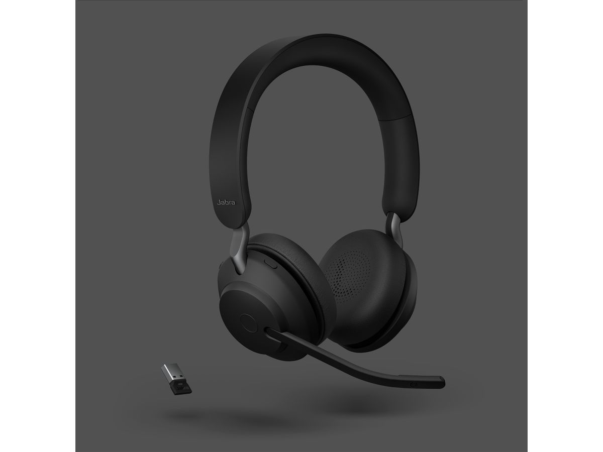 JABRA Evolve2 65 MS Stereo NC 265999999 Bluetooth Headset USB-A (5706991022803)