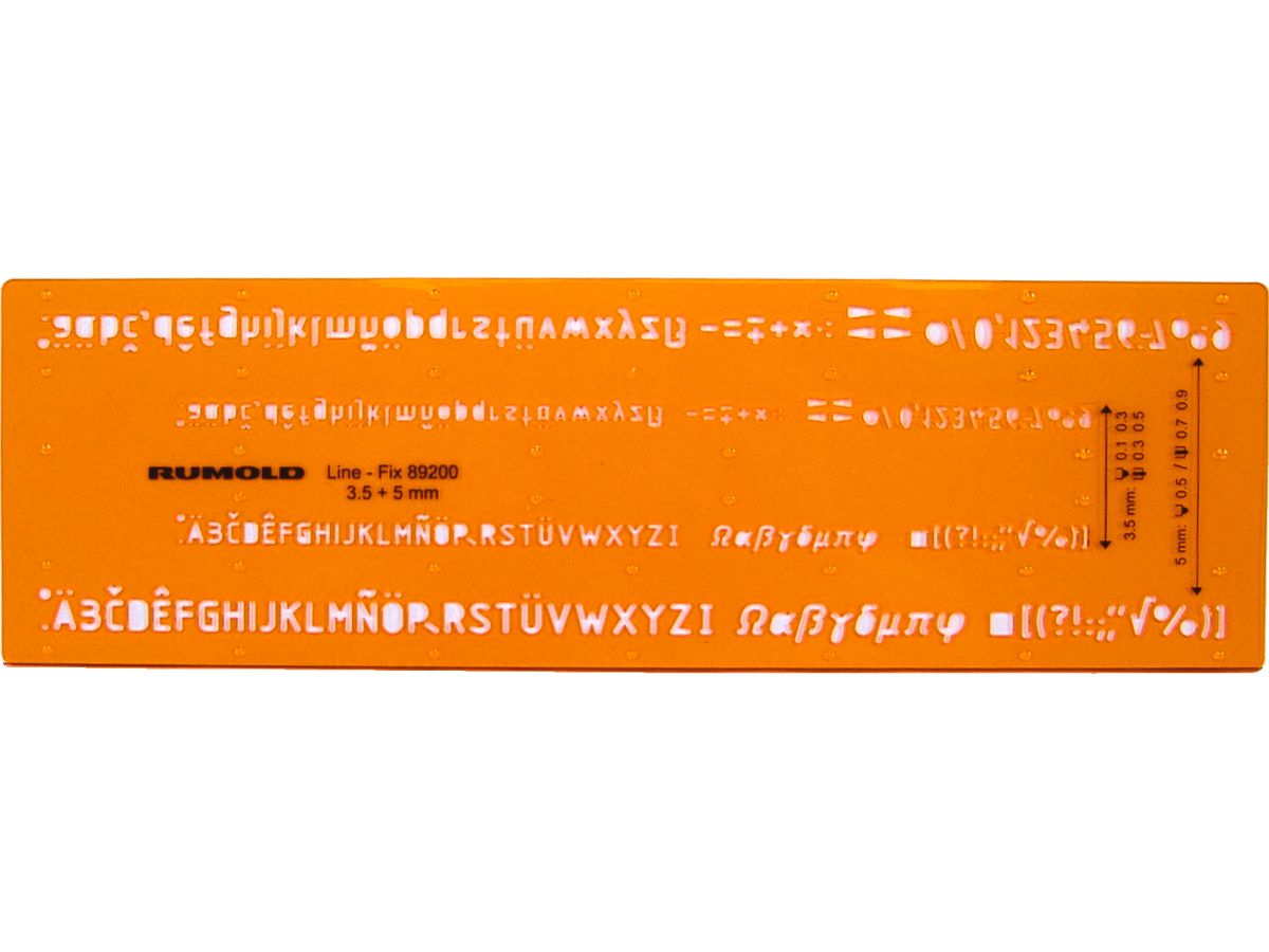 RUMOLD Fineliner matrice 89200 3,5 und 5 mm (4012108034708)