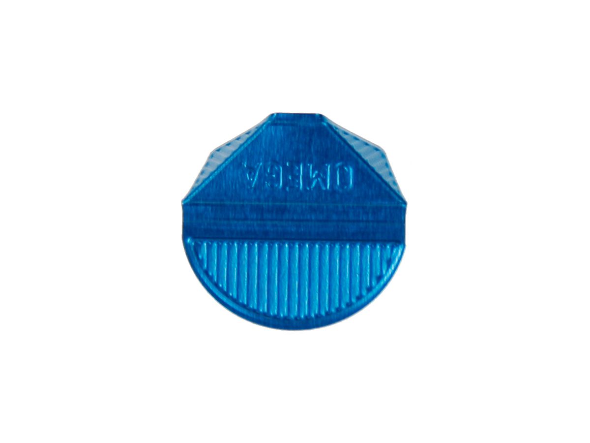 OMEGA Eckklammern 100/25 blau 100 Stk. (7610709010250)