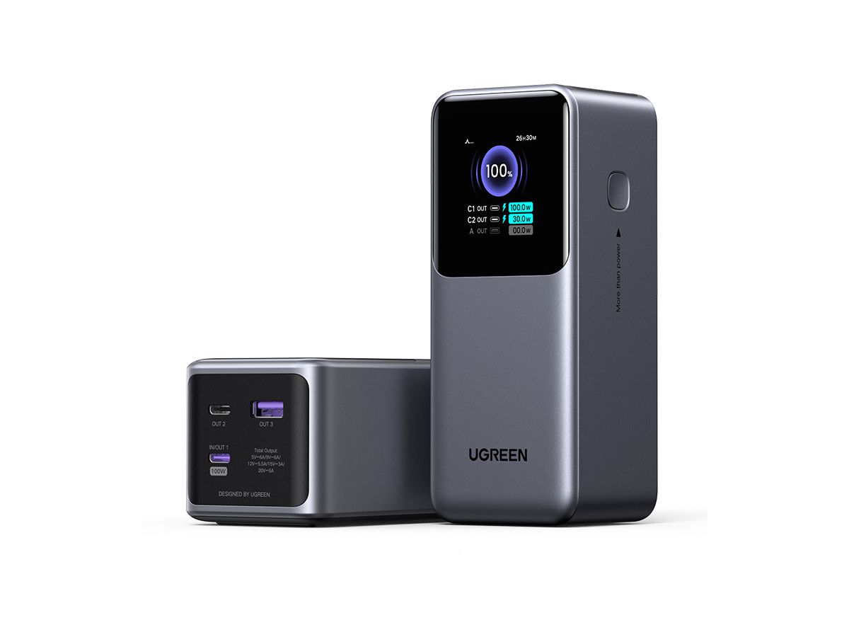 UGREEN Nexode Power Bank 20000mAh 35524B 130W Fast Charging (6941876242924)