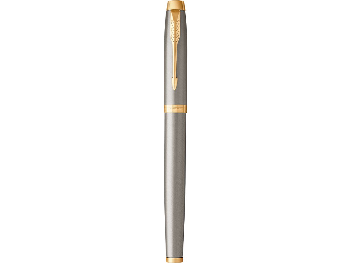 PARKER Füllhalter IM GC M 1931656 Brushed Metal (3501179316567)