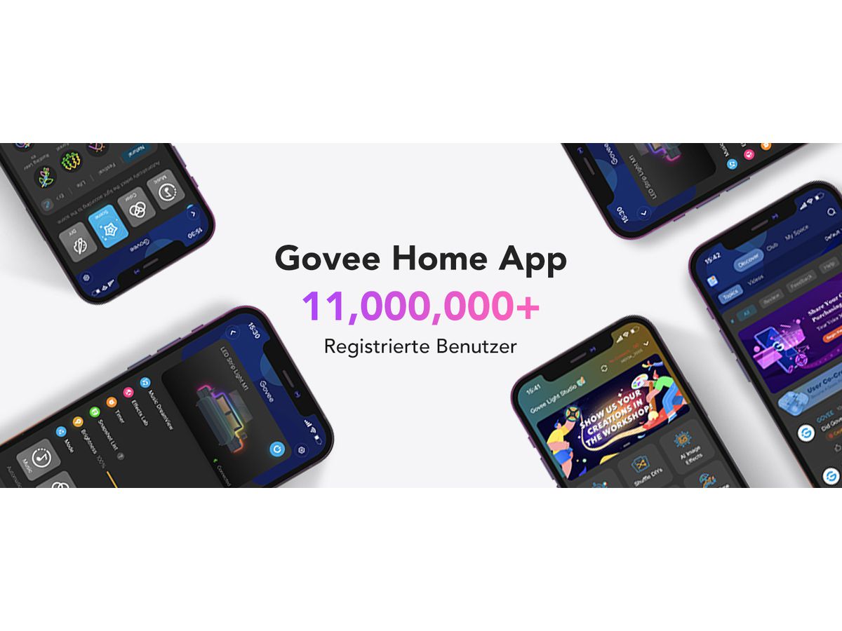 GOVEE Glide Wall Light B6062 (4+1) 4+1 pezzi (6974316994152)