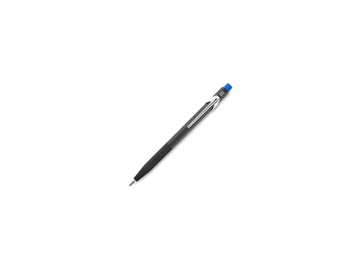 CARAN D'ACHE Fallminenstift Fixpencil 22 22.289 schwarz, Knopf ass. 2mm (7612532051882)